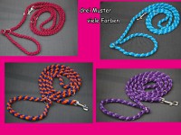 Agility Leine, Halsband & Leine in einem, verstellbarer Stopper und Leinenlänge